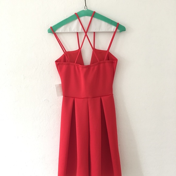 Charlotte Russe Red Cocktail Dress - Picture 3 of 5